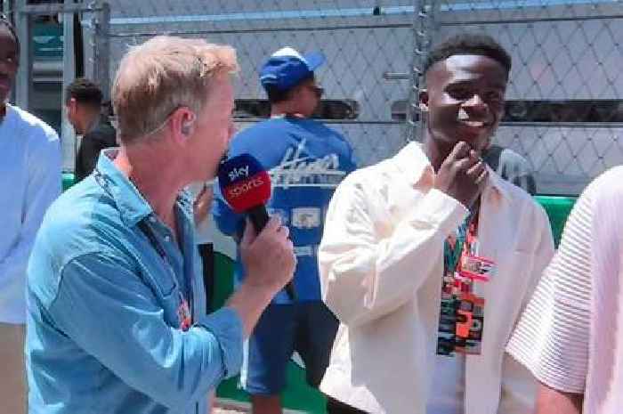 Arsenal star Bukayo Saka criticised for Spanish GP snub moments after Harry Kane comments