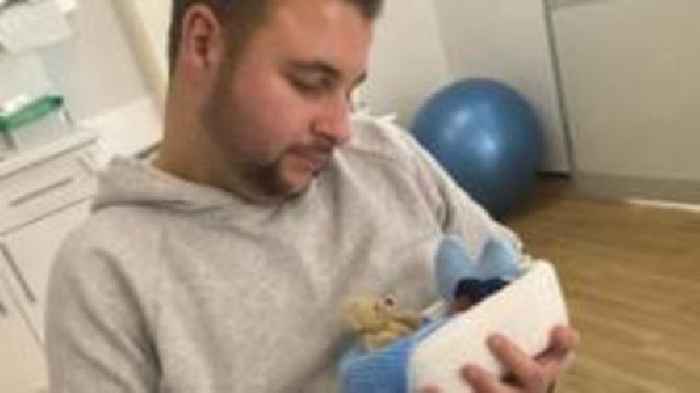 'I want to make my stillborn son proud'