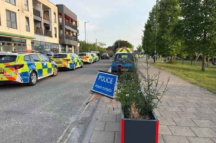 Live: Heavy police presence in Bristol street
