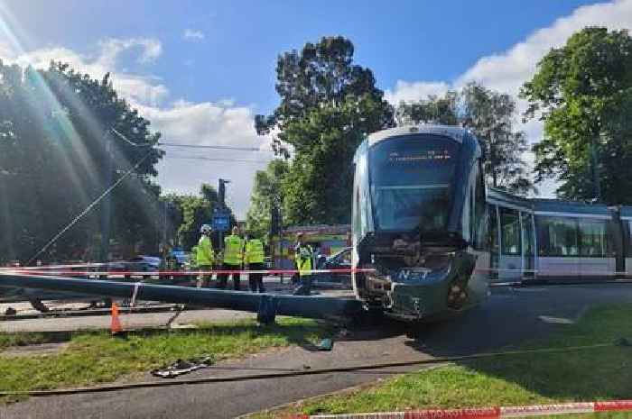 Nottingham tram crash: Full list of NET and bus services disrupted after collision