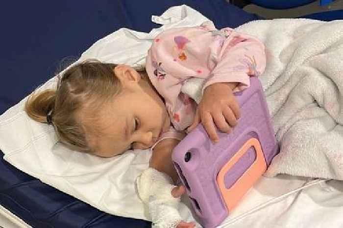 Girl, 2, left fighting for life as £2k 'dream holiday becomes worst nightmare'