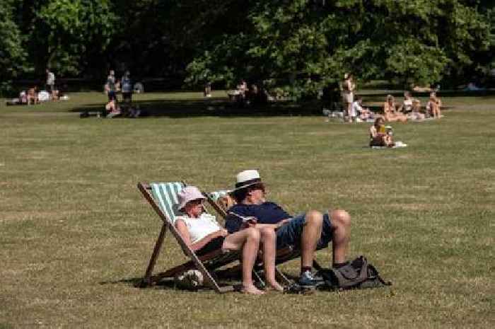 All the parts of England set for 25C temperature spike