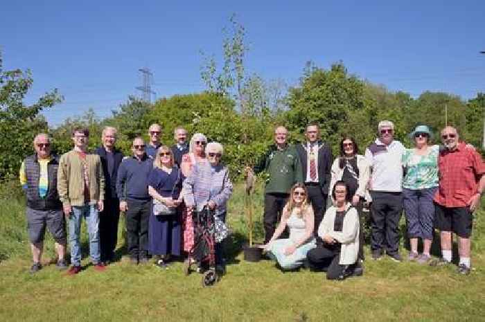 Tree planted at Drumpellier Country Park in memory of beloved member of Coatbridge community