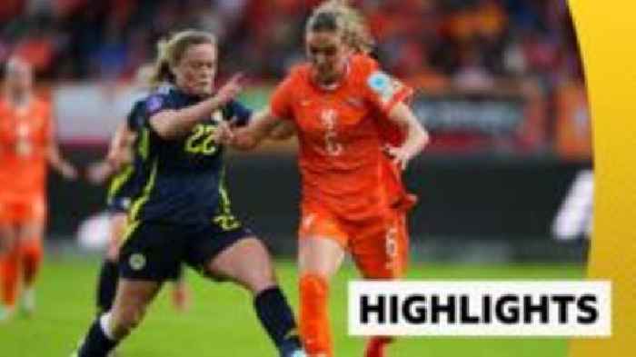 Watch: Scotland draw 1-1 with Dutch for first Nations League point