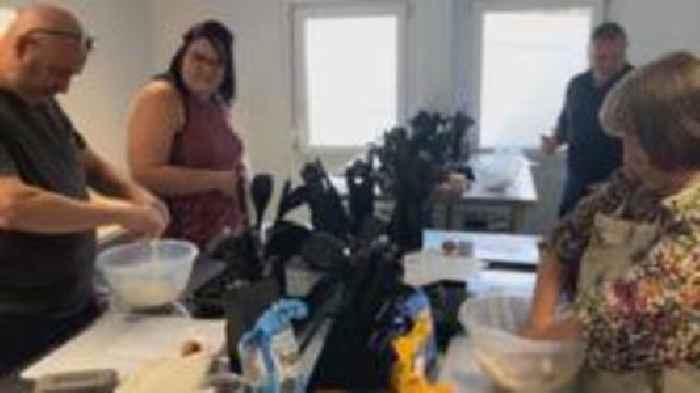 'You leave the military not knowing how to cook'