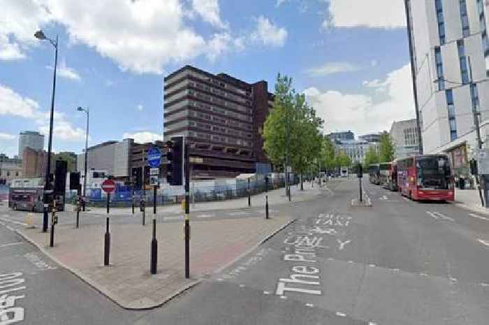 Firefighters rush to building blaze in Birmingham city centre
