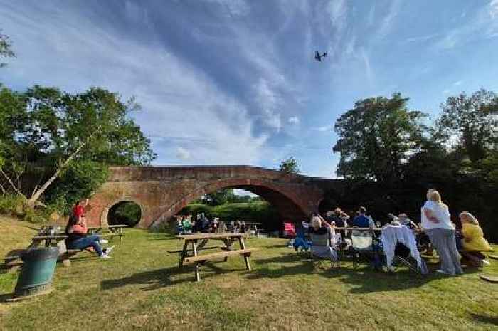 I bypassed a 'road closed' sign near Birmingham and ended up in an 'unreal' pub