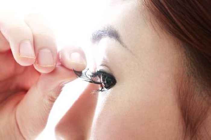 Doctor issues false eyelash warning saying 'you could go blind'