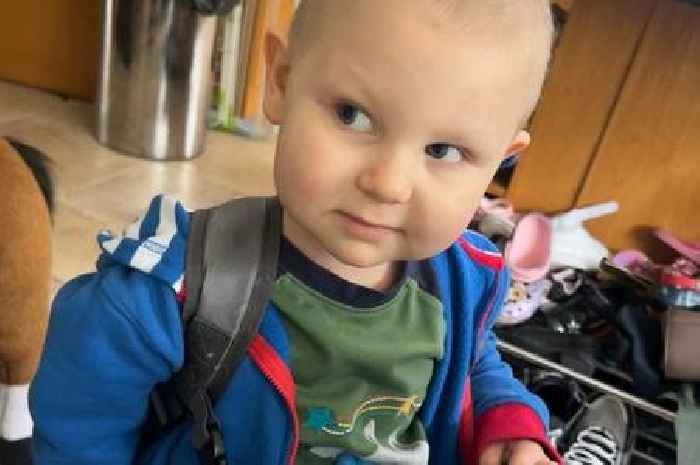 Family given devastating diagnosis after noticing 'white glow' in their son's eye