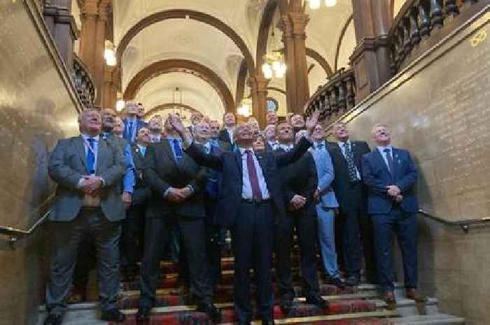 Nigel Farage back in Staffordshire as he tells you to be 'very grateful'