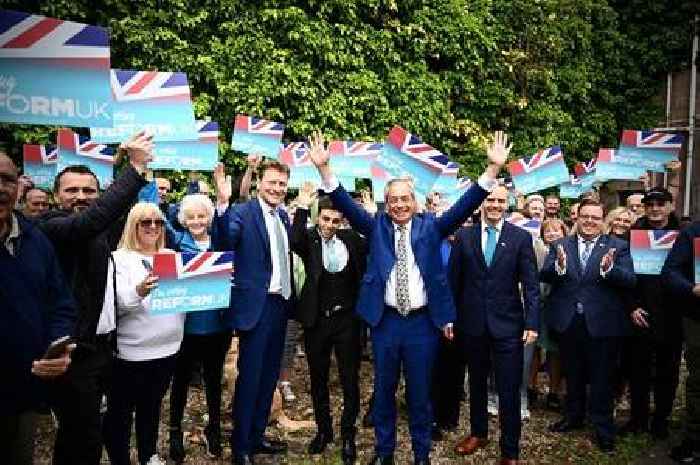 Farage flies in for Hamilton, Larkhall & Stonehouse by-election visit ahead of polling day