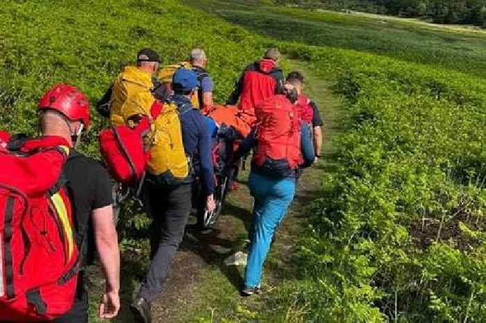 Injured walker rescued by Arran Mountain Rescue Team