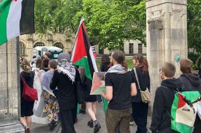 Cardiff University cracks down on students protesting on its campus