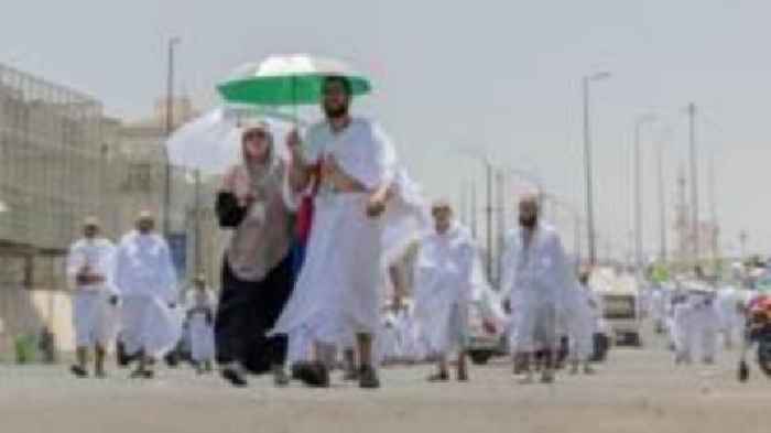 Saudi Arabia seeks to prevent heat deaths as Hajj pilgrimage begins