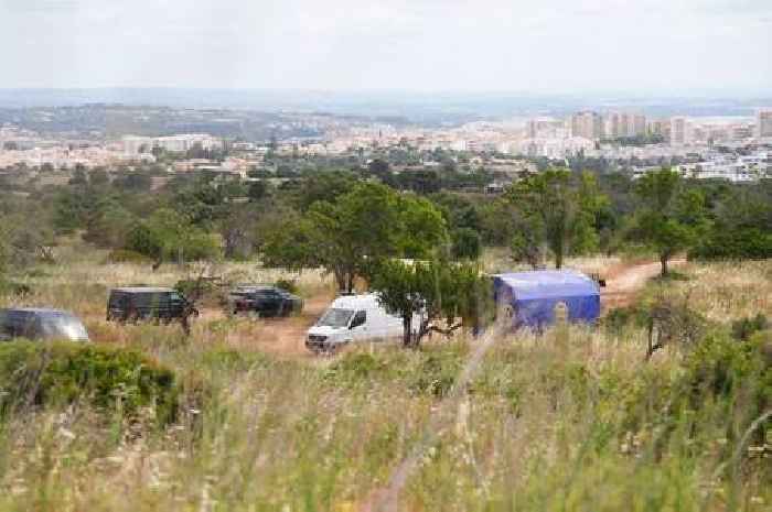 Madeleine McCann search teams scour scrubland and abandoned buildings