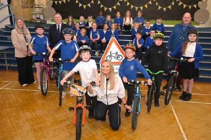 Cumbernauld school starts new cycling project thanks to council's Restorative Justice Team