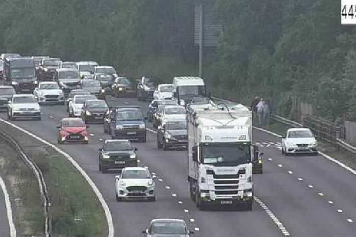 Heavy traffic on M4 at Cardiff after crash - live updates