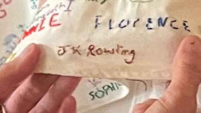 Artwork referencing JK Rowling taken down after being 'tampered with'