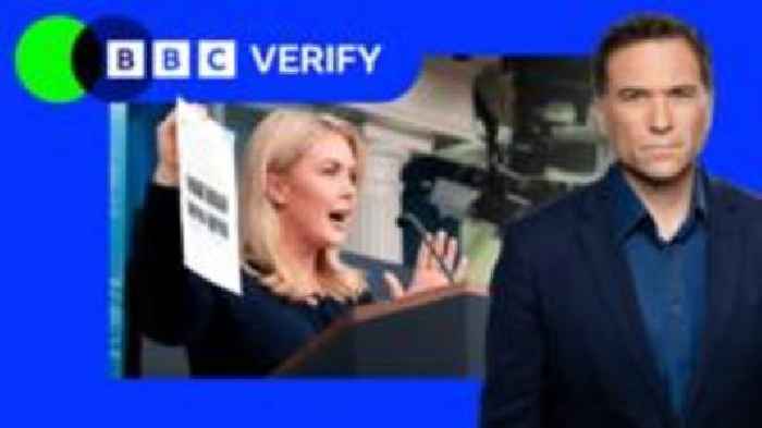 Ros Atkins on... The White House claims on BBC Gaza coverage