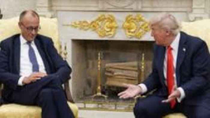 Watch: D-Day 'not a pleasant day for you', Trump tells German chancellor