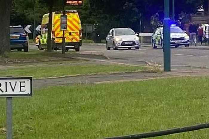 Emergency services rush to Nottingham crash as buses diverting
