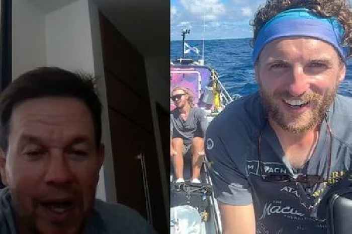 Hollywood star Mark Wahlberg tells Scots brothers rowing the Pacific their story 'could be a movie'