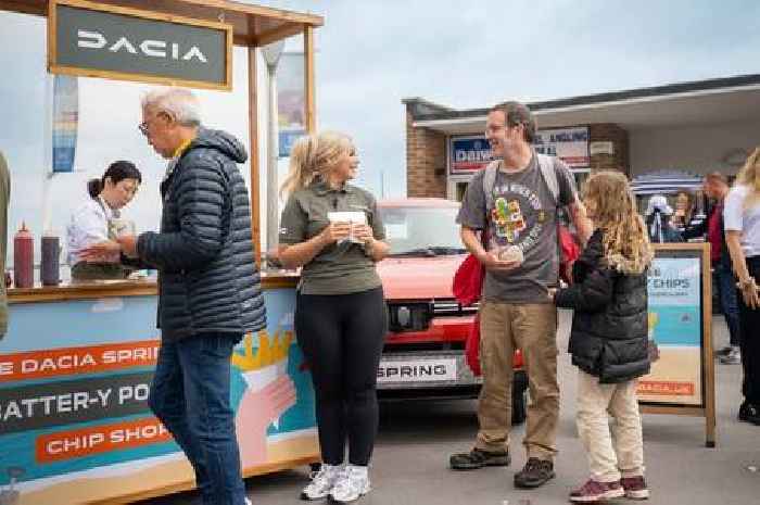 Fish and chip shop powered by electric cars in UK seaside town