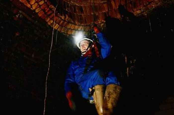 Matt Baker says 'it takes my breath away' as he explores amazing hidden tunnel in Wales