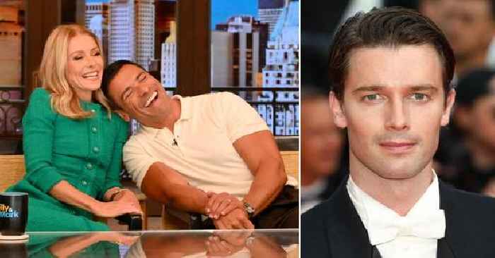 Kelly Ripa and Mark Consuelos Burst Into Laughter as Patrick Schwarzenegger Shares Embarrassing 'White Lotus' Confession on 'Live'
