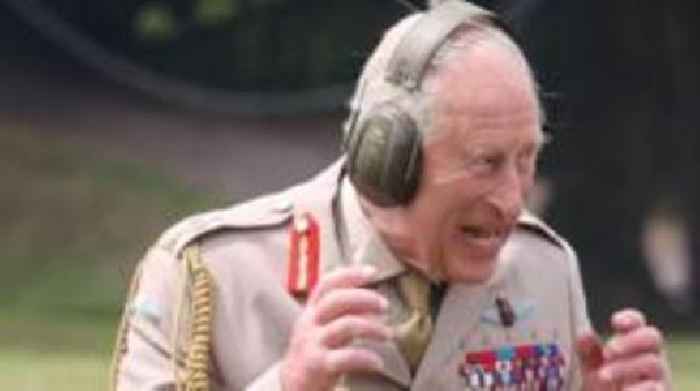 King Charles praised for 'faultless' firing technique