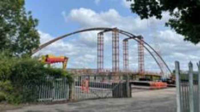 New bridge becomes 'iconic' landmark over town