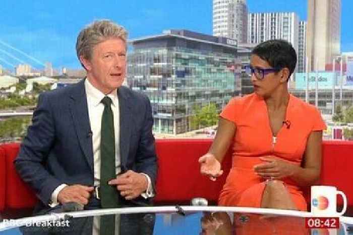 BBC Breakfast's Naga Munchetty forced to step for co-star as fans ask 'what happened?'