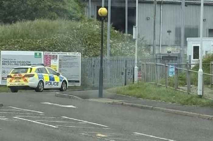 Live: Devon recycling centre closed after suspected WW2 bomb found