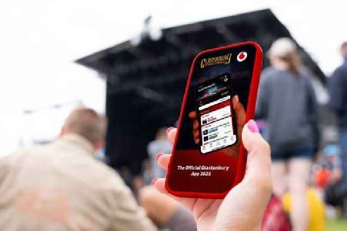 Glastonbury app offers live location sharing and steps counter