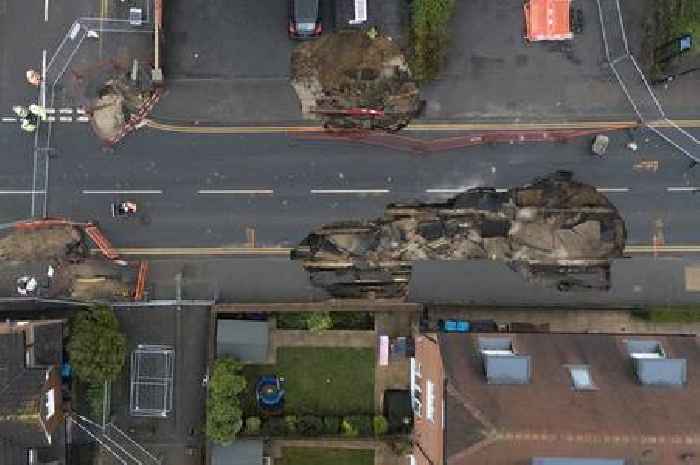 Underground tunnel found underneath Godstone sinkhole, says council