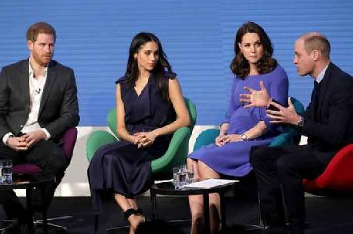 Prince William's two-word comment was 'first sign of tension' with Harry and Meghan