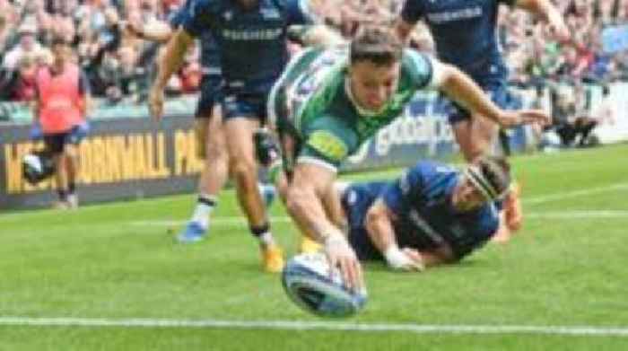Leicester hold off Sale to reach Premiership final