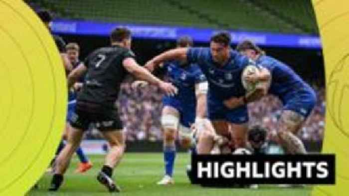 Glasgow's title defence over as Leinster surge into URC final