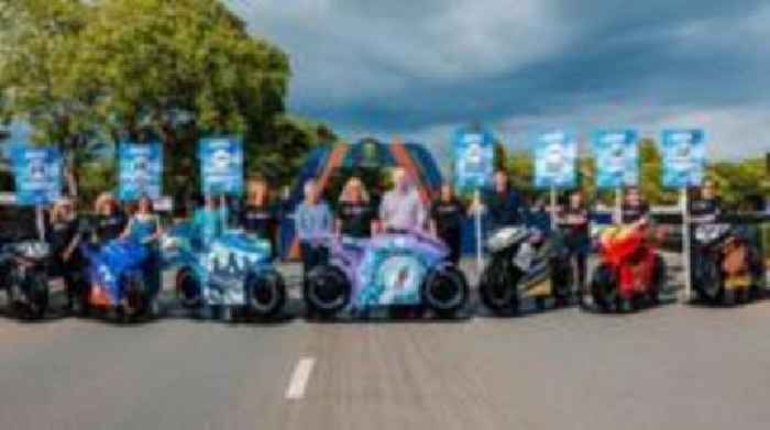 TT bike models raising 'vital funds' for charity