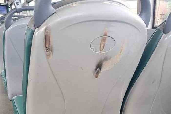 Burn marks on NCT bus seats shows some passengers have 'very little respect'