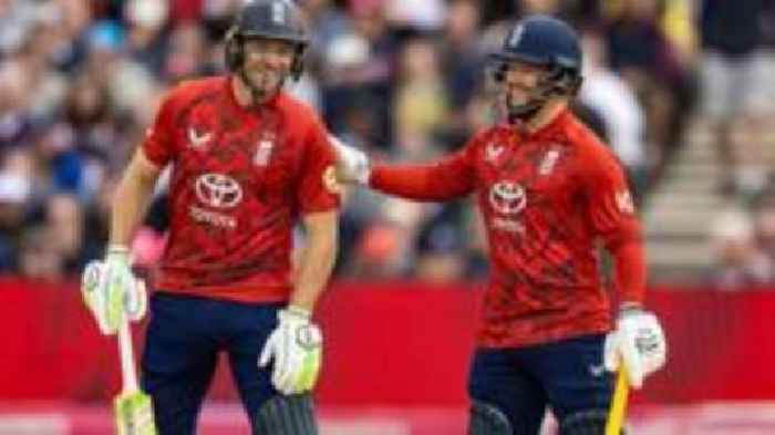 England chase 197 to seal T20 series win v Windies