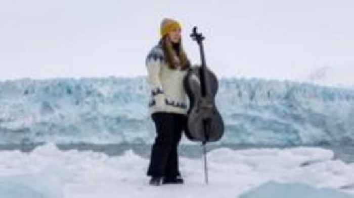 Musician records sound of climate change in Arctic