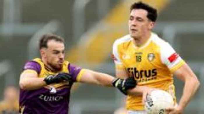 Five-goal Wexford knock Antrim out of Tailteann Cup
