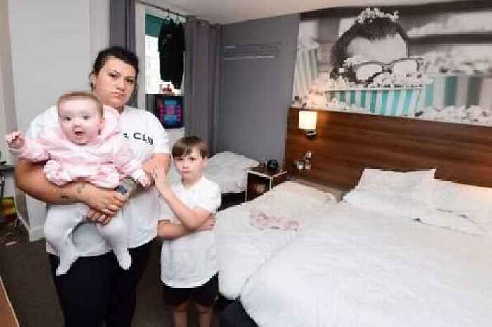 Council puts evicted mum and two kids in hotel after landlord forced them out