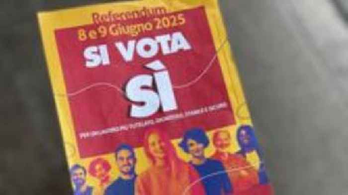Italian citizenship referendum polarises country
