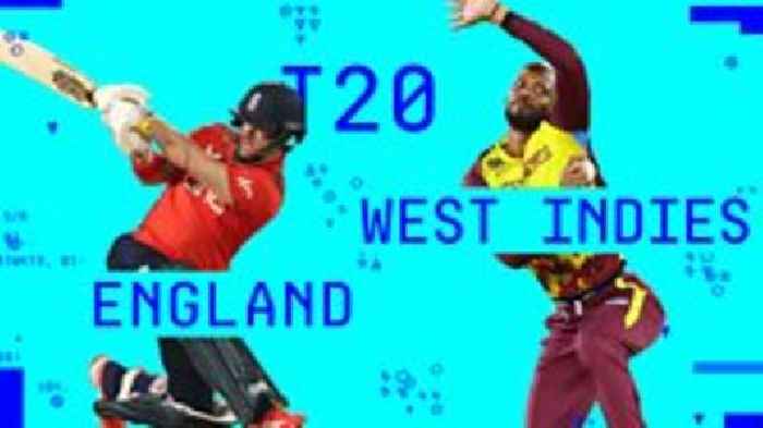 Watch: England v West Indies - second T20 highlights