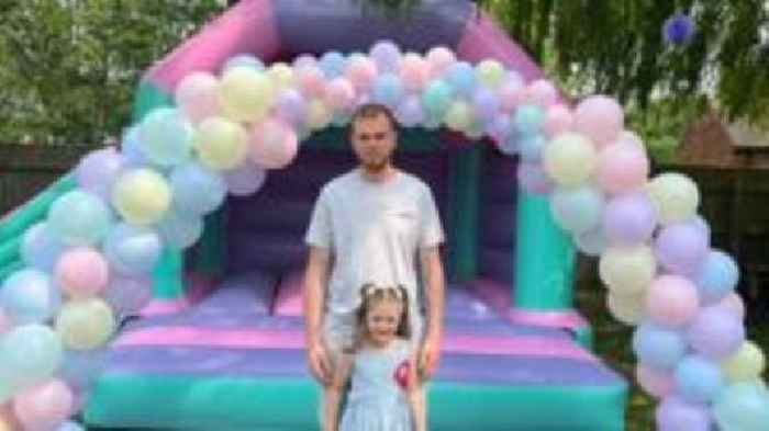 Dad's tribute ride for baby who lived one day