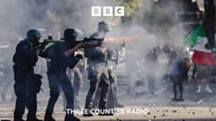 Hertfordshire photographer shot in LA protests