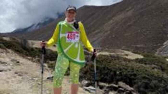 'I ran the Everest Marathon with breast cancer'