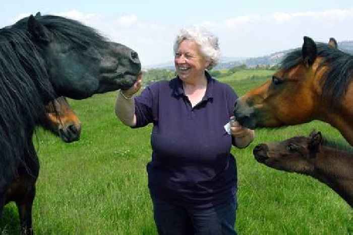 Exeter says goodbye to 'absolute legend' horsewoman
